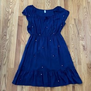 Old Navy large navy blue dress